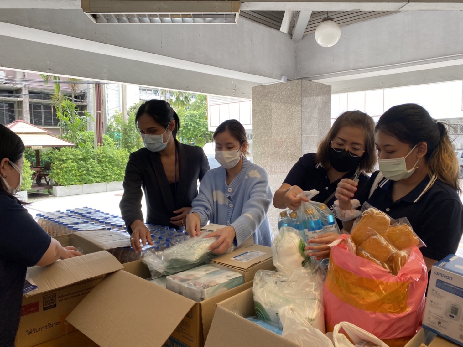 ทีทีไอบี TTIB CSR โรงพยาบาลสงฆ์