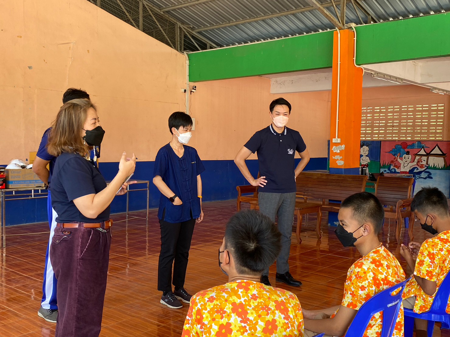 โรงเรียนชุมชนบริษัทน้ำตาลตะวันออก TTIB NIN-NIN HAI donation Chumchonborisatnamtan 