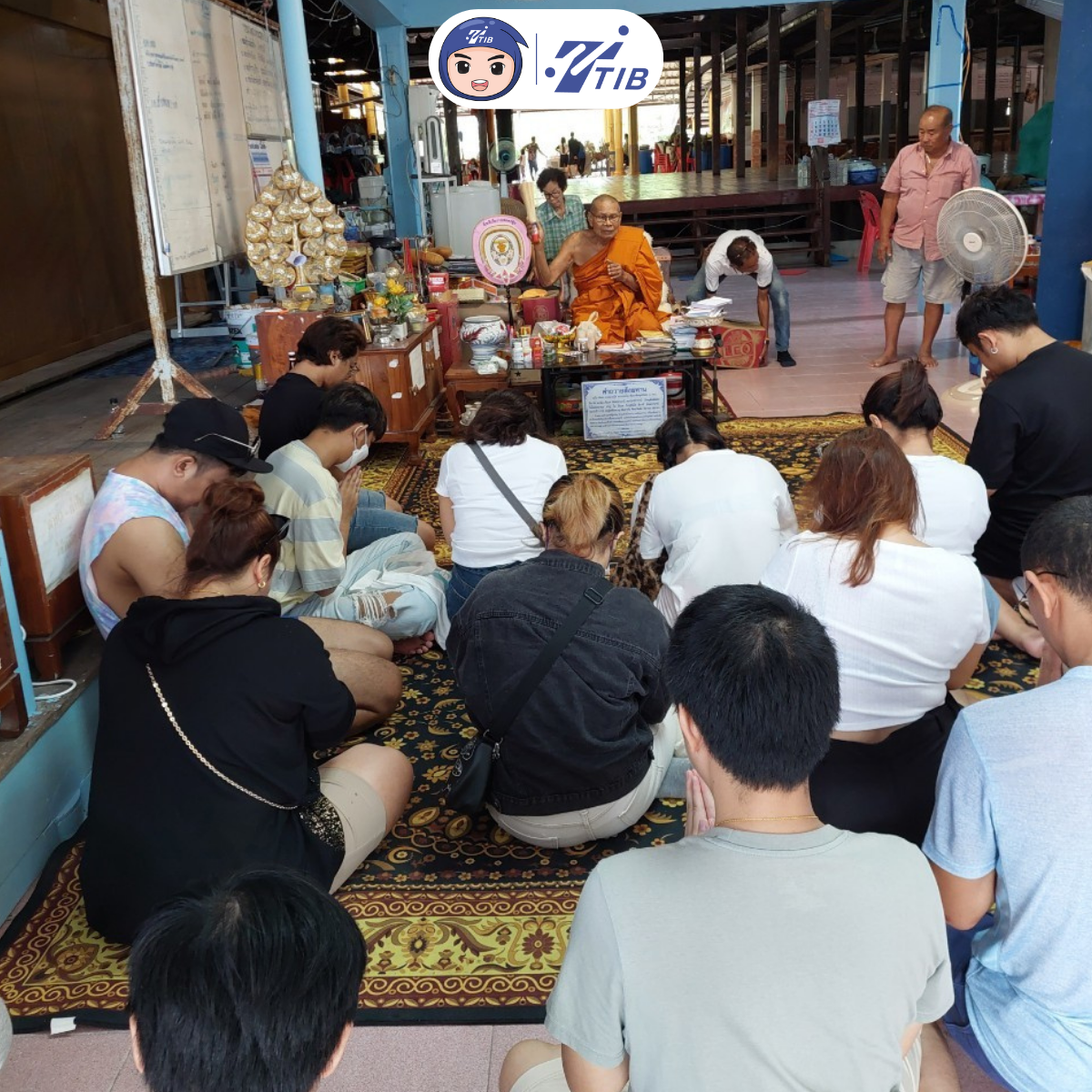 ทีทีไอบี กิจกรรมสาธารณประโยชน์ บริจาค เข้าพรรษา วัดปกน้ำแขมหนู TTIB CSR Pak Nam Khaen Noo Temple donation
