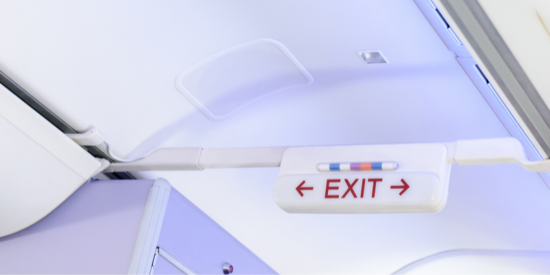 Exit sign Exit sign
