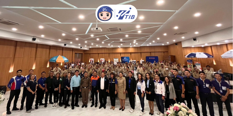 TTIB และคปภ.จังหวัดเพชรบุรีจัดเสวนาอบรมผู้นำชุมชน