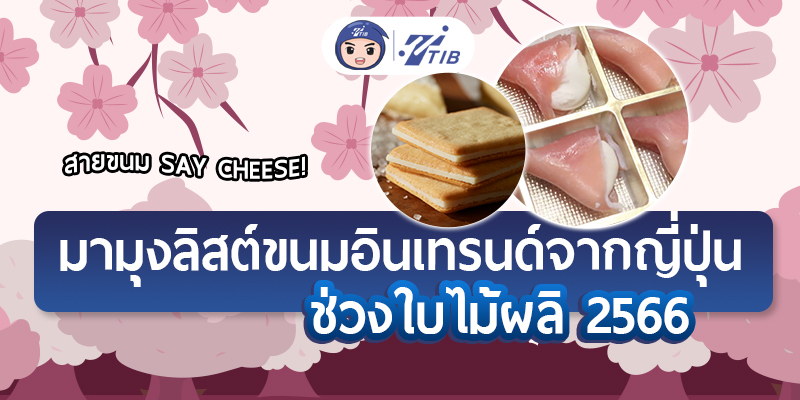 เช็คลิสต์ขนมชีสฟีเวอร์ Spring Gentei ฤดูใบไม้ผลิ มี.ค.-พ.ค.